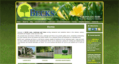 Desktop Screenshot of beckslandscapeandfence.com